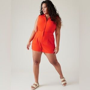 Athleta Orange Brooklyn Jumpsuit